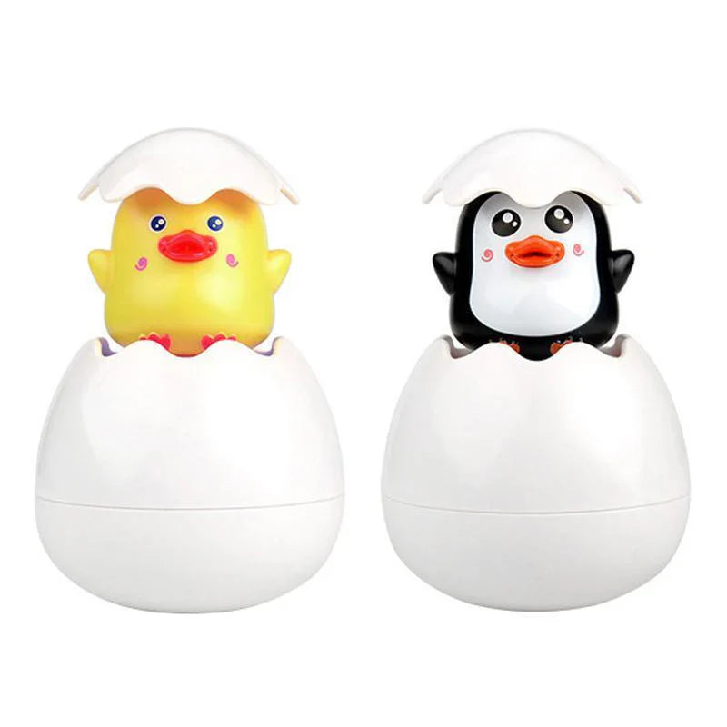 Jouet de Bain à Vaporiser Hatching Poussin
