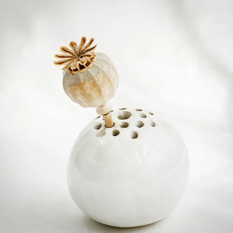 Mini Vase de Fleurs Pierre