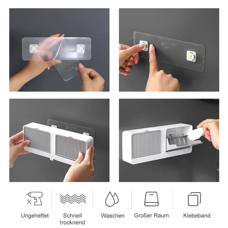 Elégante Boîte à Savon avec Couvercle