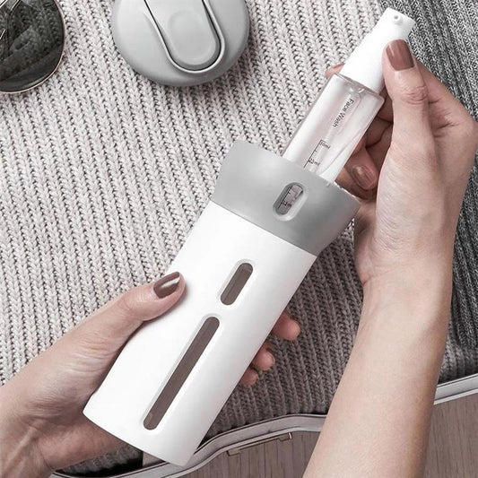 Reisebuddy - Distributeur 4 en 1 pour Shampoing, Lotion & Plus