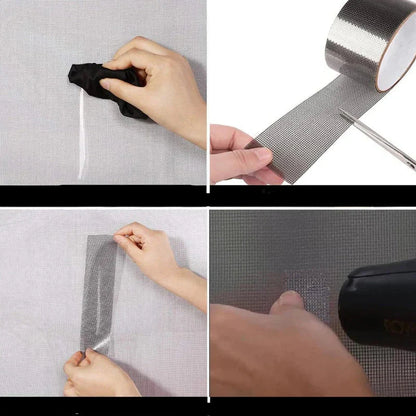 Bande de Réparation pour les Filets et les Tissus