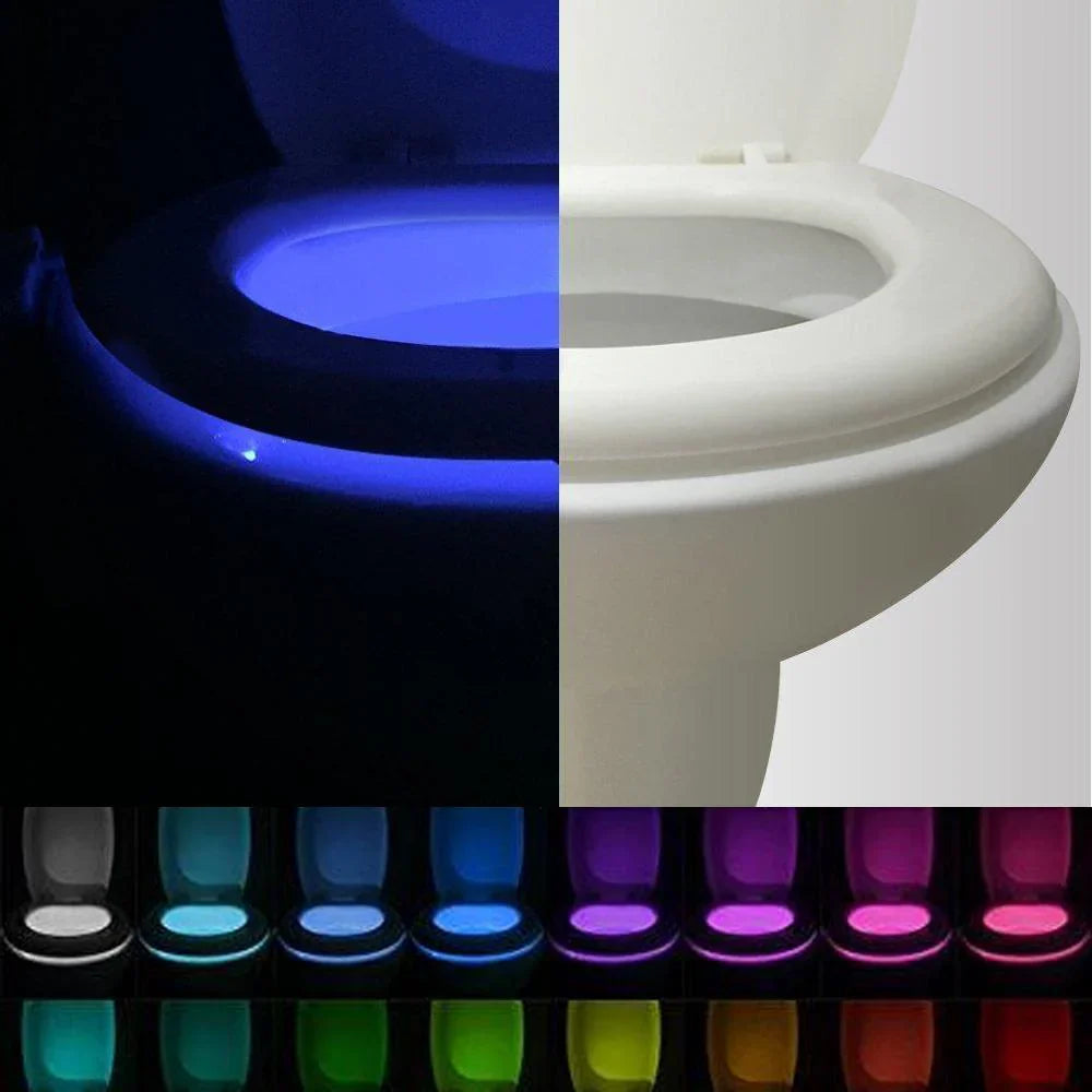 Lumière de Toilette Led avec Stérilisation aux Uv - 16 Couleurs