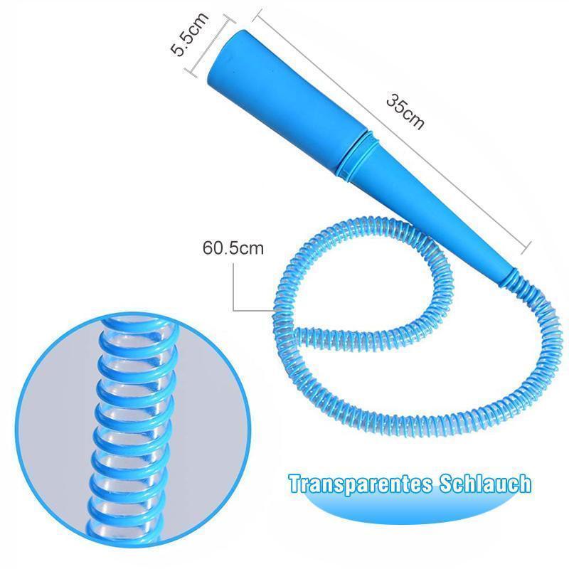 Tuyau de Nettoyage à Flux D' Air pour Lave - Linge et Sèche - Linge - Élimination Efficace des Peluches