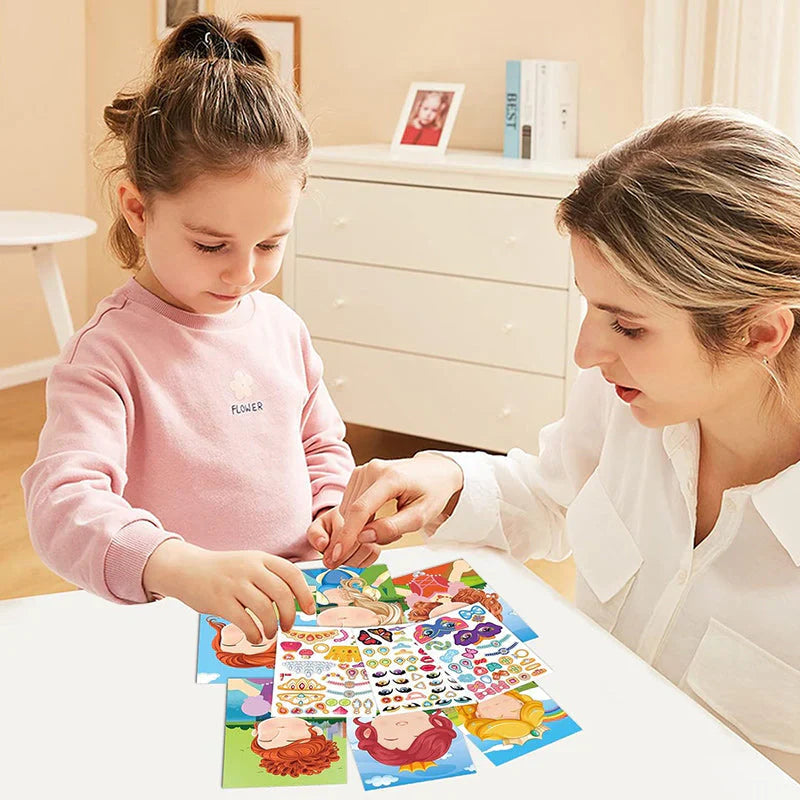 Stickerspaß - Livre de Stickers Créatifs pour Enfants