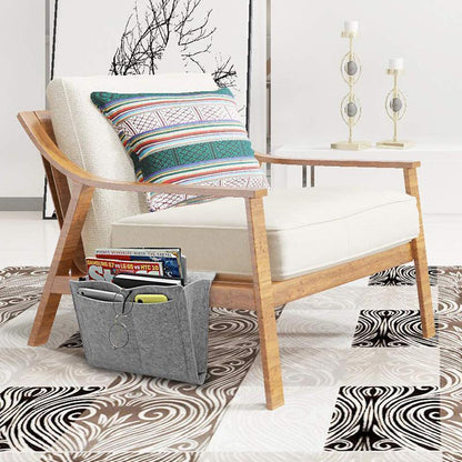 Organisateur Suspendu en Feutre - Plus D' Ordre pour le Lit, le Canapé et la Table