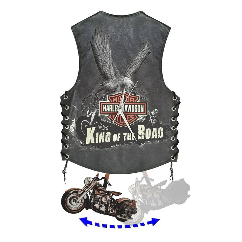 Motoswing - Horloge Murale Pendulaire pour Moto