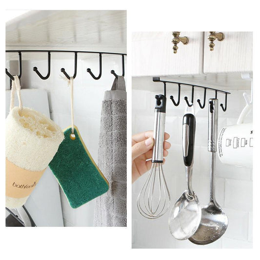 Etagère à Crochets pour Gagner de la Place, 2 Pièces