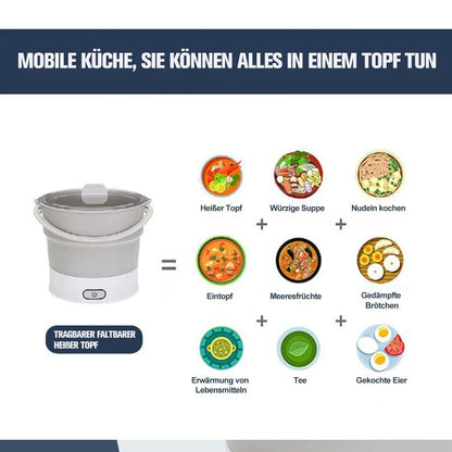 Casserole Électrique Pliante Portable