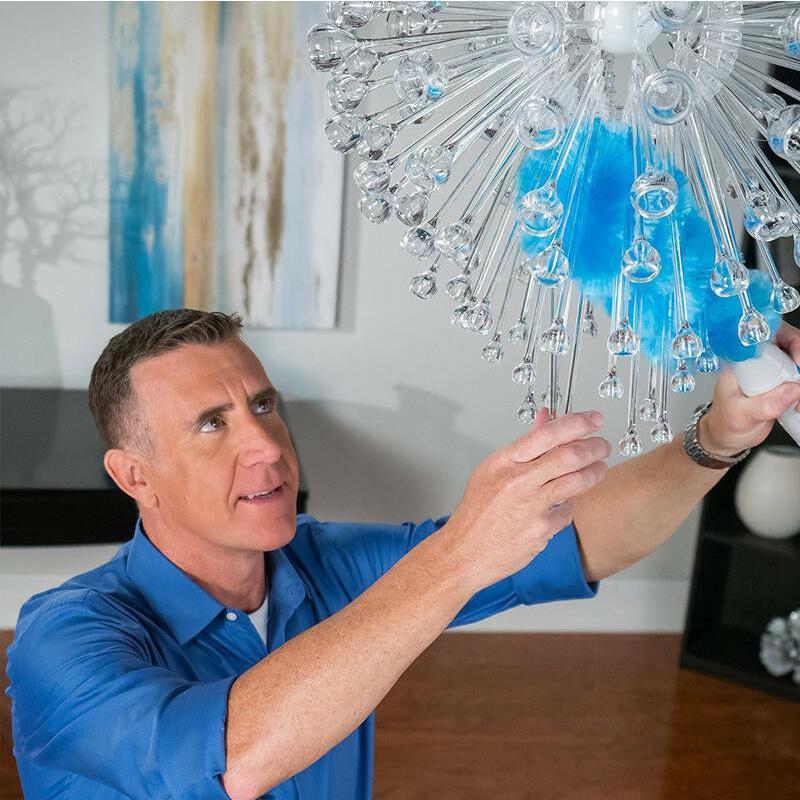 Balai à Poussière Électrique avec Rotation à 360 ° - la Flexibilité pour un Nettoyage en Profondeur