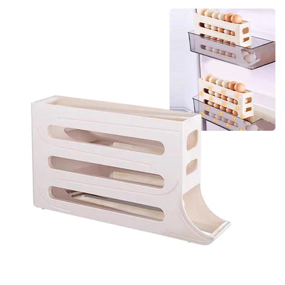 Etagère D' Organisation pour les Œufs à Quatre Niveaux