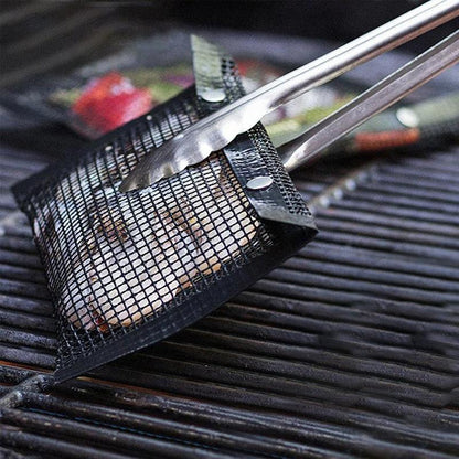 Sac à Grillades Réutilisable en Maille Antiadhésive