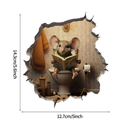 Rêve de Souris - Stickers Muraux pour une Décoration Ludique