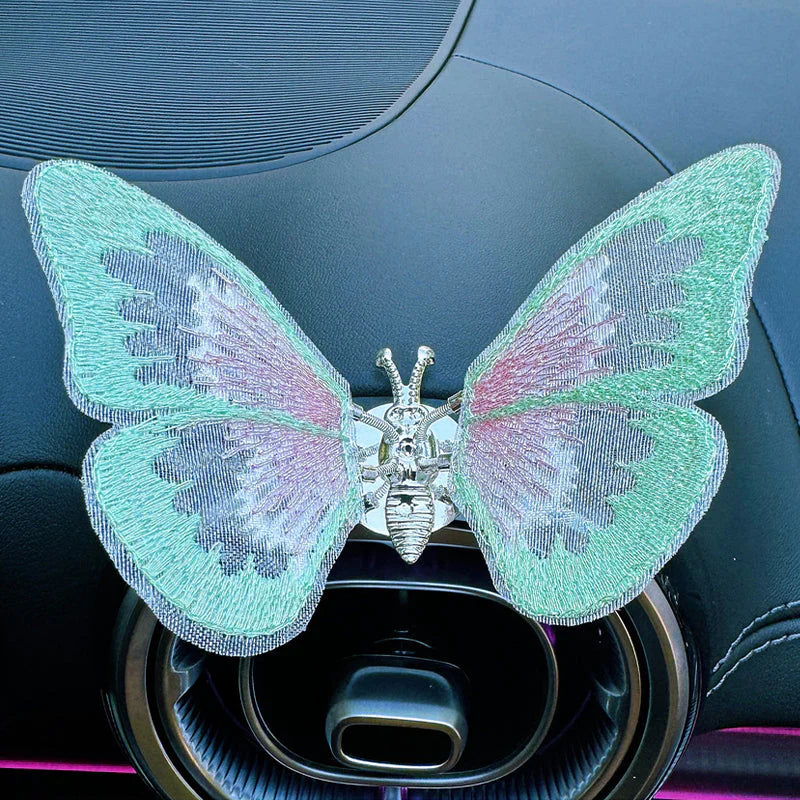 Porte-voiture Papillon Parfumé - une Fraîcheur Stylée pour Ta Voiture