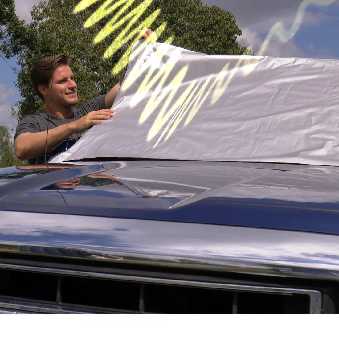 Bâche de Protection pour Voiture Toute L' Année, pour Tous les Temps