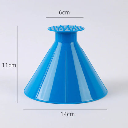 Grattoir à Glace Circulaire - Ton Aide contre le Stress de L' Hiver