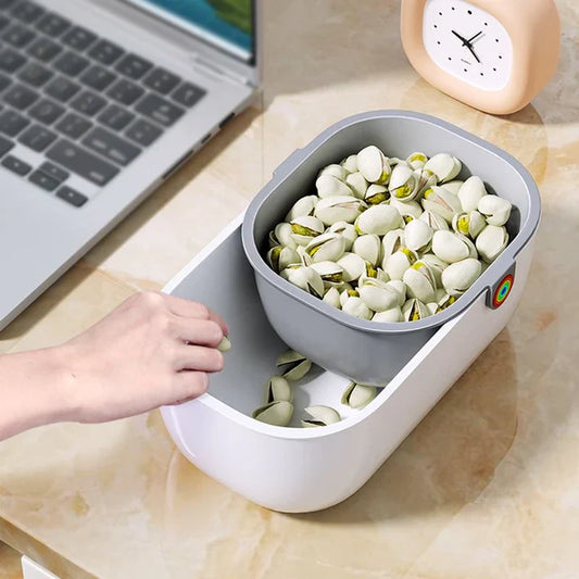 Organisateur de Snacks à Double Coque - Parfait pour le Plaisir du Snack