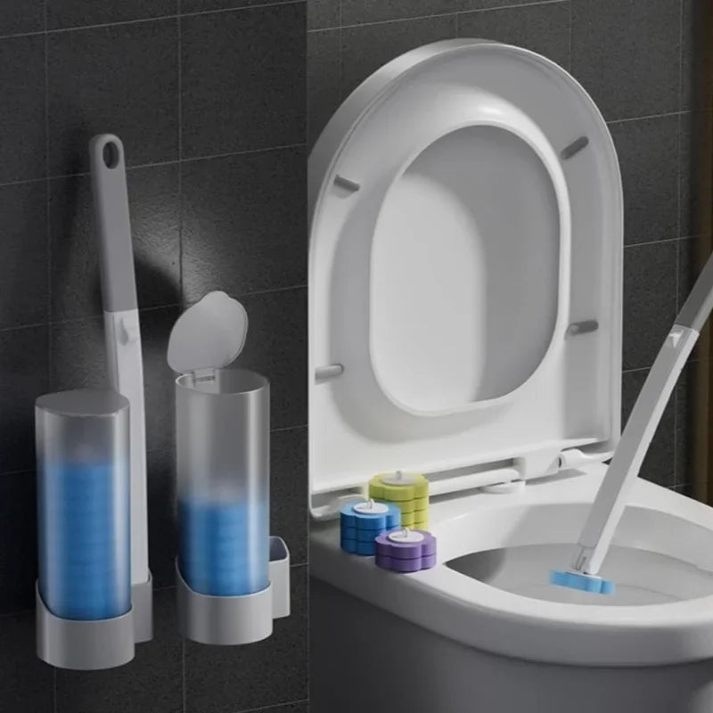 Hygienewisch - Brosse à Toilettes Jetable pour une Propreté sans Effort