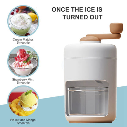 Machine Manuelle à Broyer la Glace - Parfait pour des Boissons Rafraîchissantes!
