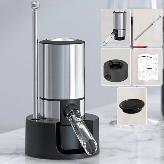 Carafe à Vin Électronique - Aération Parfaite pour un Plaisir Total du Vin