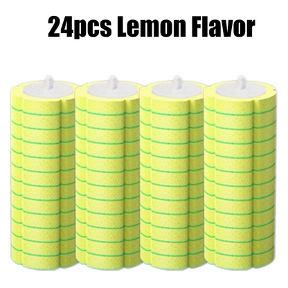 Brosse à Toilettes Jetable avec Têtes de Recharge