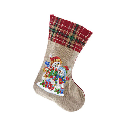 Chaussette de Noël Personnalisable - Créatif et Festif