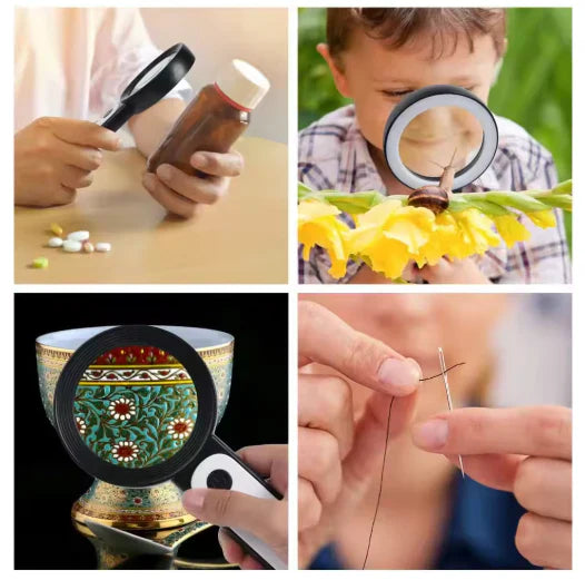 Loupe Grossissante 30x pour les Seniors