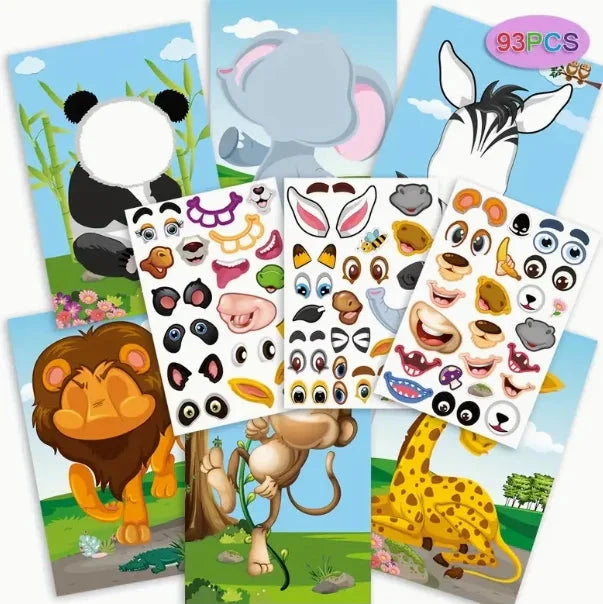 Stickerspaß - Livre de Stickers Créatifs pour Enfants