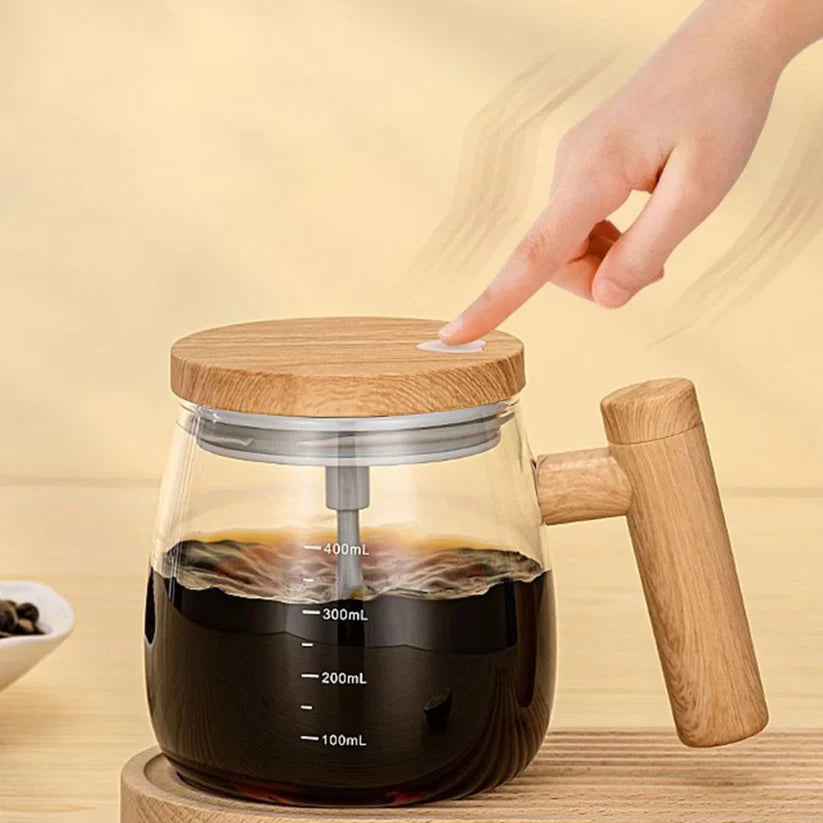 Tasse Polyvalente en Bois pour Mélanger