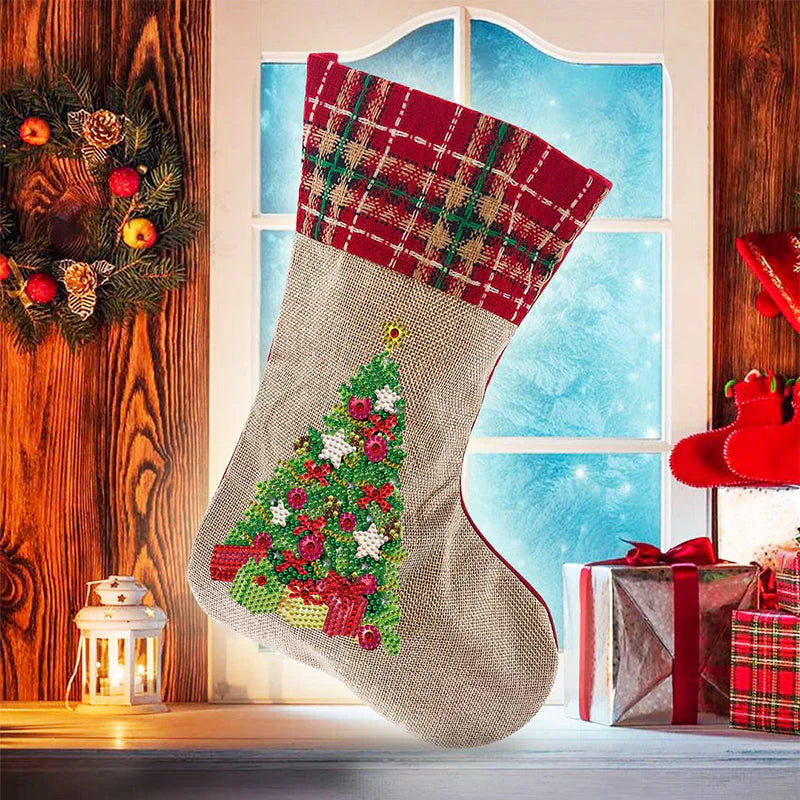 Chaussette de Noël Personnalisable - Créatif et Festif