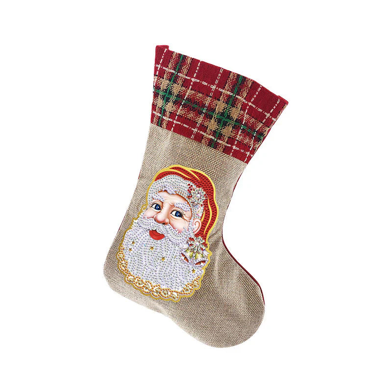 Chaussette de Noël Personnalisable - Créatif et Festif