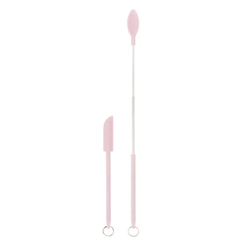 Mini-cuillère Pliable en Silicone - Pratique et Peu Encombrante