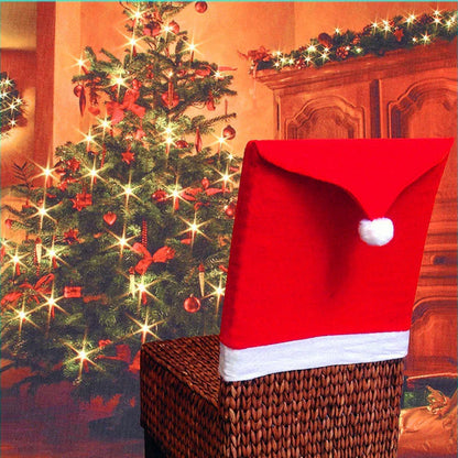 Housses de Chaises Magie de Noël - une Décoration de Fête pour Tes Chaises