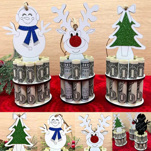 Un Porte-monnaie de Noël Créatif - une Façon Particulière D' Offrir de L' Argent!