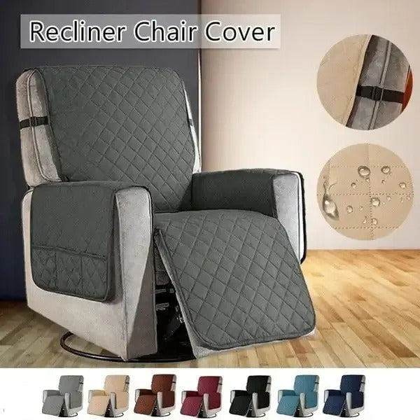 Comfortplus - Housse de Chaise Longue Universelle et Douce