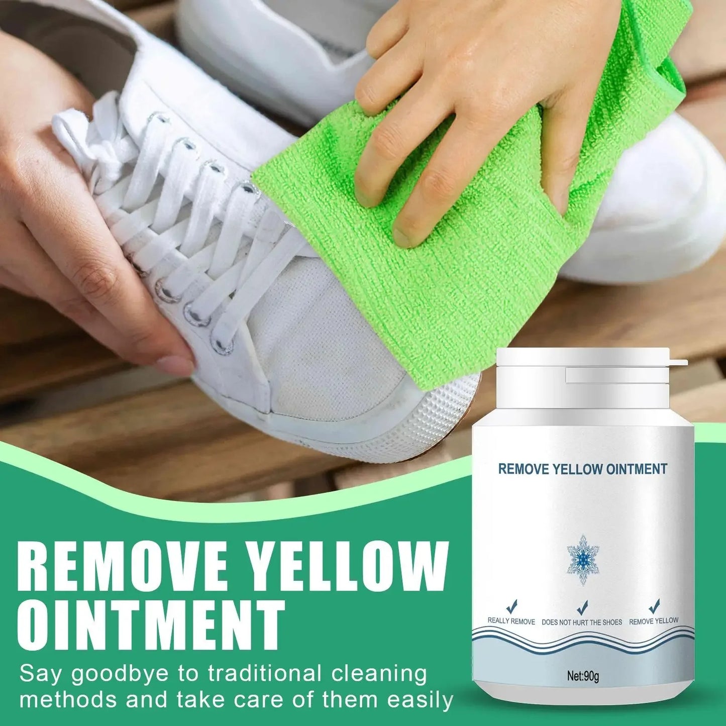 Gel Blanchissant pour Chaussures - une Propreté Éclatante pour Tes Sneakers!