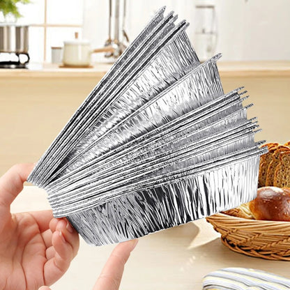 Inserts Réutilisables en Aluminium - Friteuse à Air Chaud Propre et sans Effort