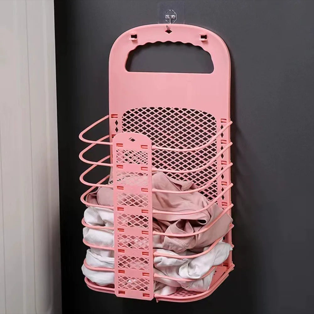 Corbeille de Rangement Murale Pliable - Flexible, Peu Encombrante et Polyvalente