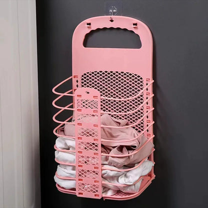 Corbeille de Rangement Murale Pliable - Flexible, Peu Encombrante et Polyvalente
