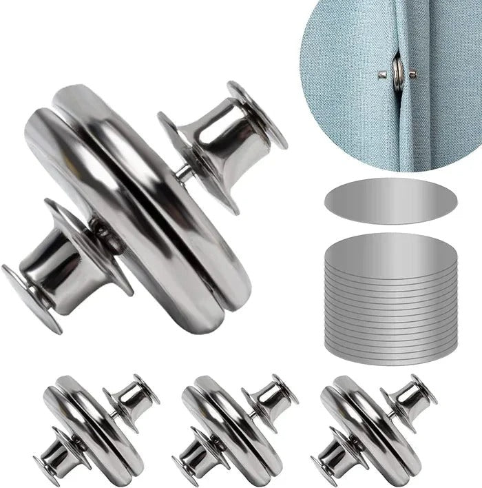 Magnetoclip - des Attaches de Rideaux Magnétiques pour une Décoration de Fenêtre Élégante