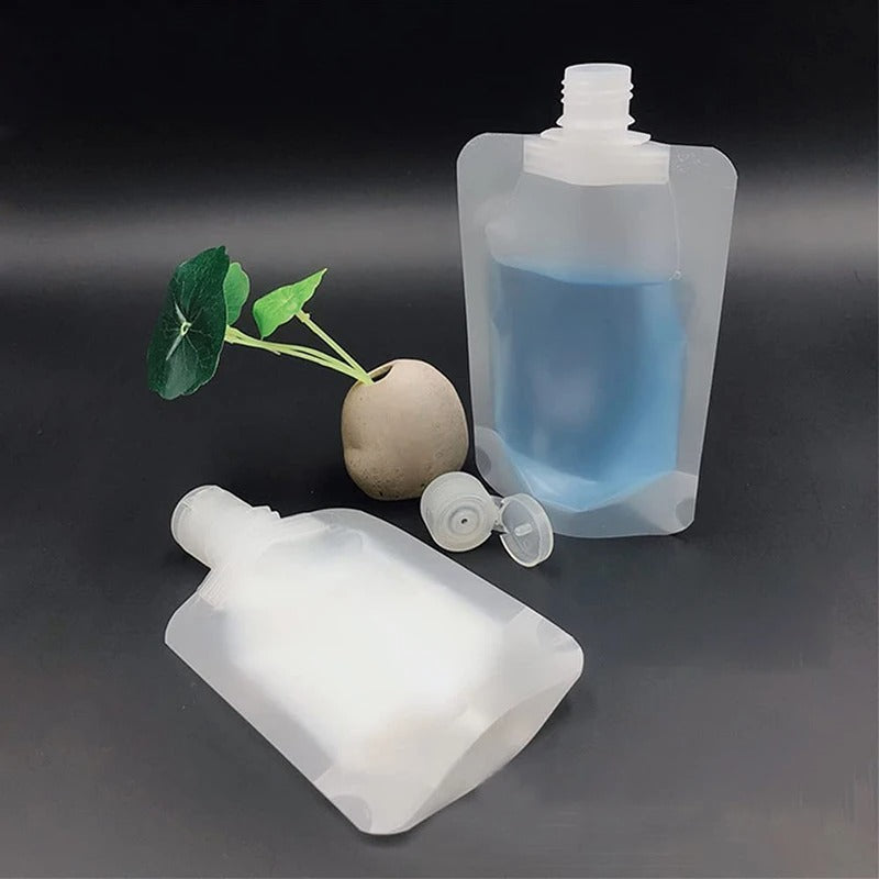 Sachets de Liquide Pratiques pour le Voyage - Lot de 10 pour les Déplacements