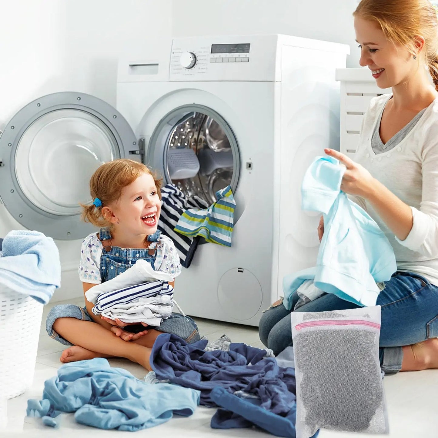 Set de Filets à Linge pour Vêtements, 7 Pièces