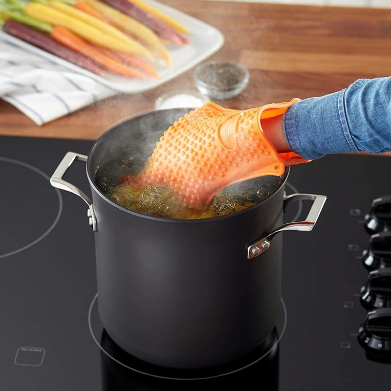 Gants de Protection contre la Chaleur en Silicone - une Préhension Sûre à Haute Température!</p