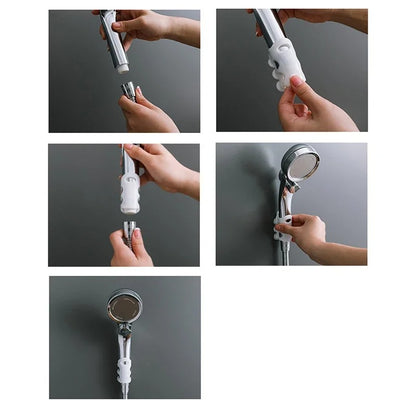 Flexidusch - le Support de Pommeau de Douche Flexible Mains Libres pour Plus de Confort