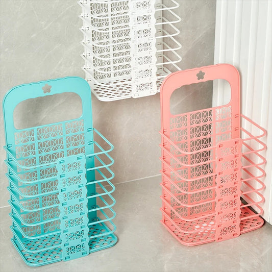 Corbeille de Rangement Murale Pliable - Flexible, Peu Encombrante et Polyvalente