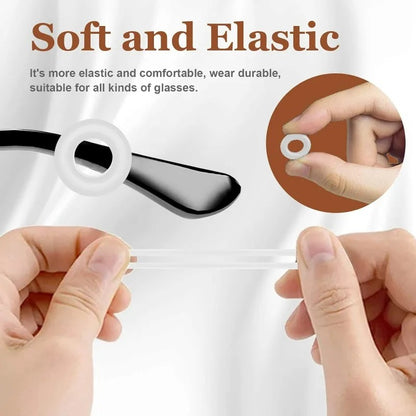 Supports de Lunettes Antidérapants en Silicone (Lot de 5)