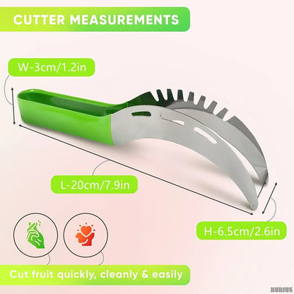 Coupeuse de Fruits Polyvalente en Acier Inoxydable