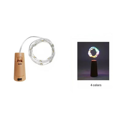 Lampes Led pour Bouchons de Bouteille - Transformez des Bouteilles Vides en Décorations D' Ambiance!