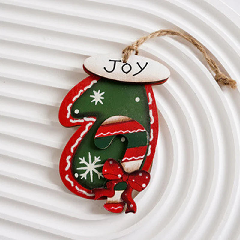 Des Pendentifs en Bois pour une Décoration de Noël Festive