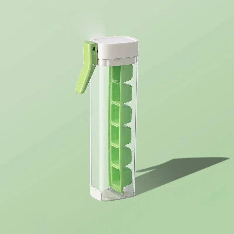 Moule à Glaçons Pratique avec Fonction de Pression - Parfait pour les Boissons Fraîches