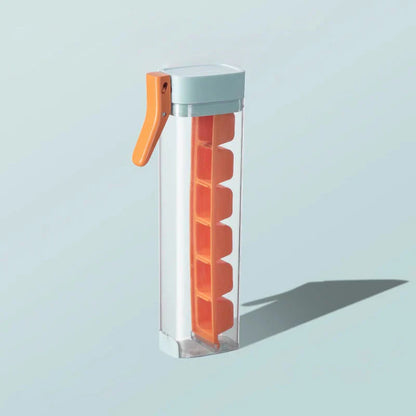 Moule à Glaçons Pratique avec Fonction de Pression - Parfait pour les Boissons Fraîches